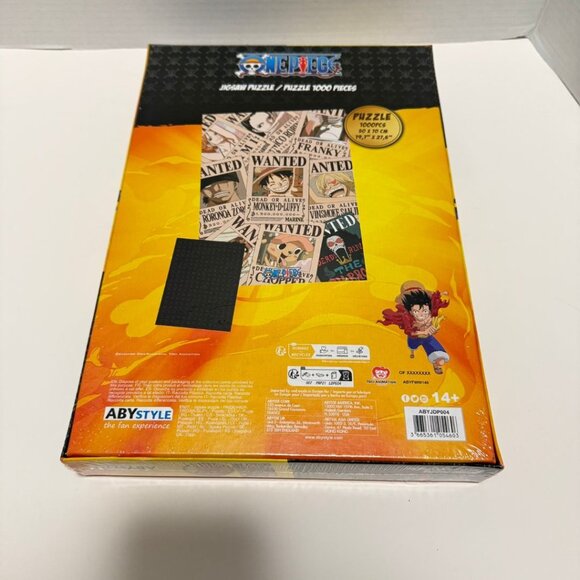 NWOT - ABYstyle One Piece Anime Wanted Poster Jigsaw Puzzle 1000 Pcs - Picture 5 of 16